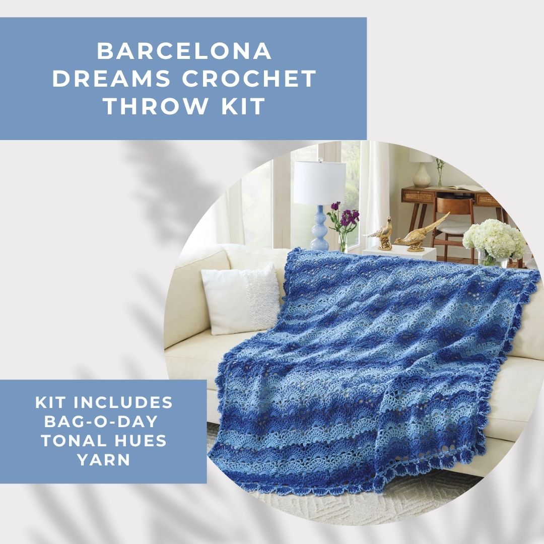 Barcelona Dreams Crochet Throw