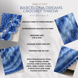 Barcelona Dreams Crochet Throw