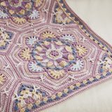 Persian Tiles Throw (Mary Maxim Mellowspun DK)