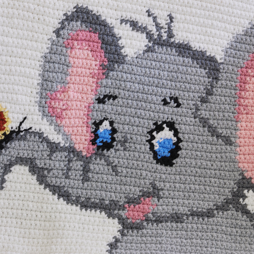 Baby Elephant Blanket Kit