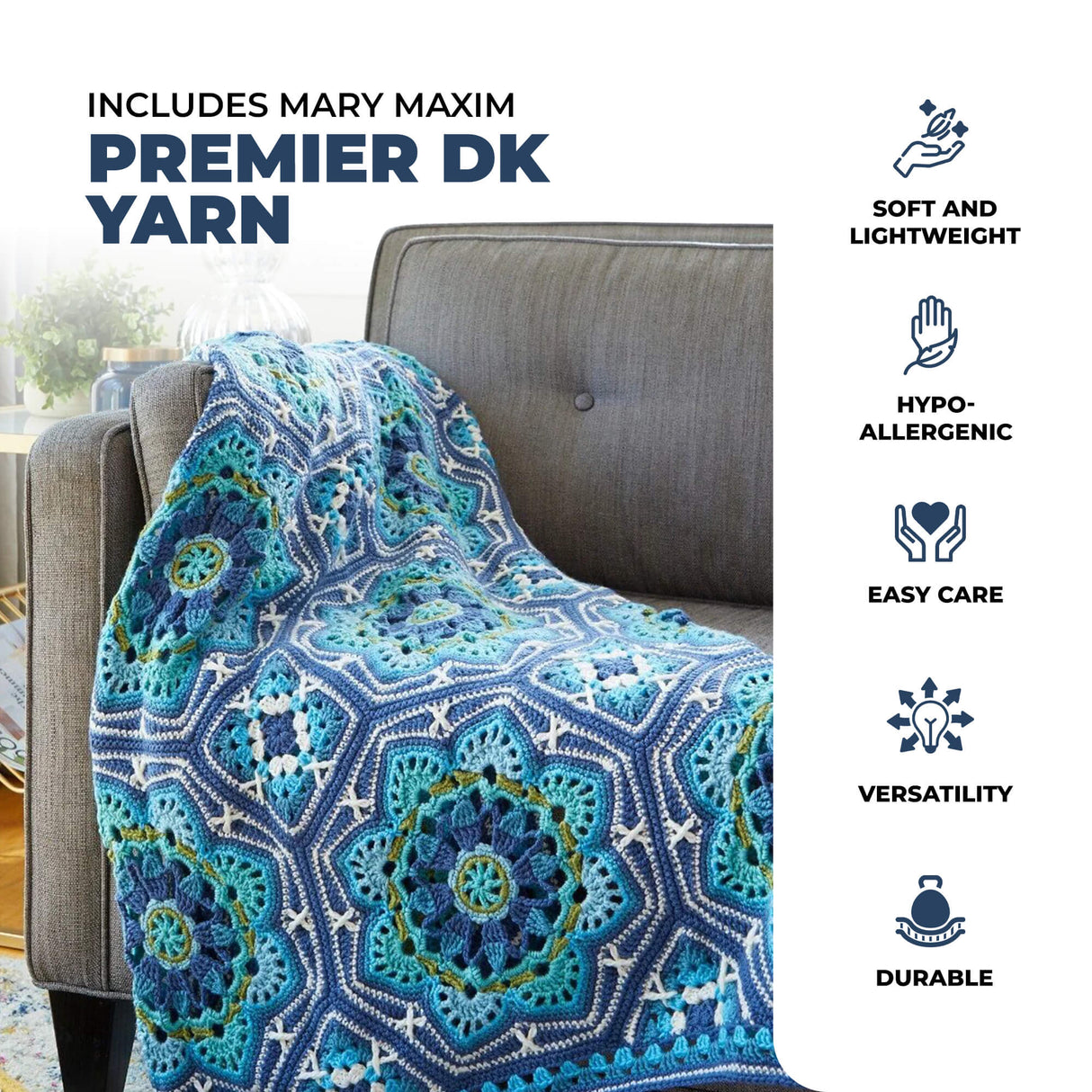 Persian Tiles Throw (Premier Everyday DK)