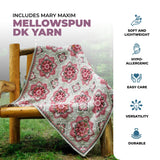 Persian Tiles Throw (Mary Maxim Mellowspun DK)