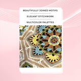 Persian Tiles Throw (Mary Maxim Mellowspun DK)