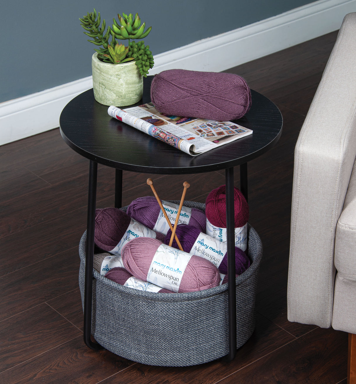 Small Round Side End Tables