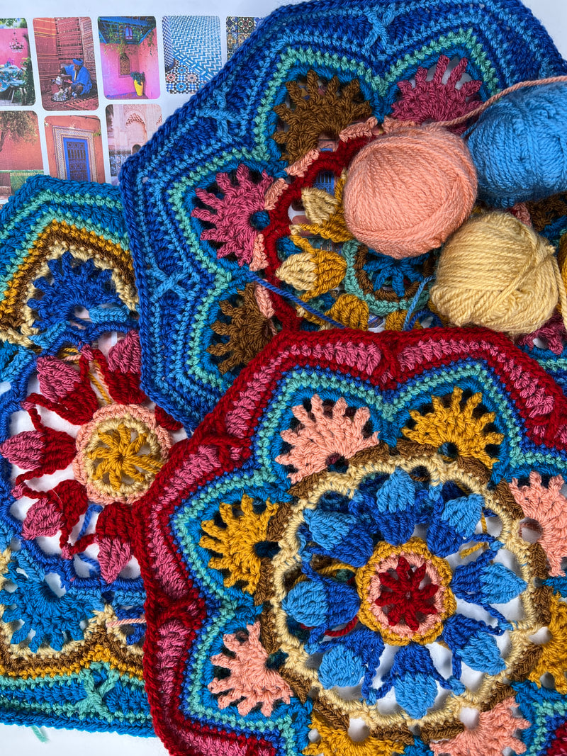 Marrakesh Persian Tiles Throw