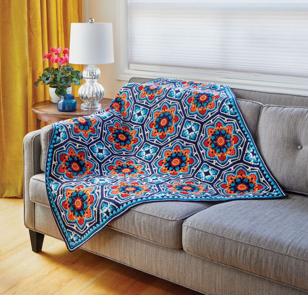 Persian Tiles Throw (Premier Everyday DK)